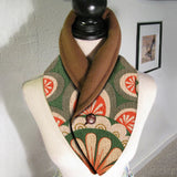 Multicolor,Print,Retro,Scarf,Floral,Shawl