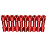 Suleve,M3AS12,10Pcs,Aluminum,Alloy,Standoff,Spacer,Round,Column,MultiColor,Smooth,Surface