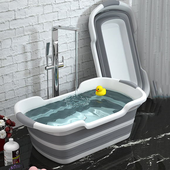 Portable,Silicone,Shower,Foldable,Bathtub,Safety