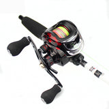 ZANLURE,7.2:1,Metal,Baitcasting,Fishing,Right,Fishing,Wheel