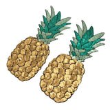 Sequined,Pineapple,Embroidery,Patch,Badge,Craft,Clothes,Applique,Decorations