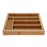 Bamboo,Expandable,Wooden,Cutlery,Holder,Retractable,Drawer,Organizer,Kitchen,Storage,Container