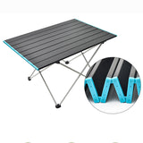 Outdoor,Aluminum,Alloy,Folding,Table,Portable,Picnic,Camping,Aluminum,Plate,Barbecue,Furniture