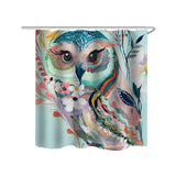 Printed,Shower,Curtain,Three,Products,Bathroom,Decor