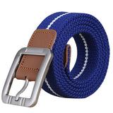 Nylon,Woven,Military,Tactical,Leisure,Solid,Adjustable,Waistband,Alloy,Buckle