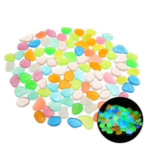 100pcs,Luminous,Stones,Pebble,Gardening,Aquarium,Landscaping,Pebble,Villa,Decorations