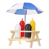 Outdoor,Camping,Tools,Condiment,Pepper,Sauce,Bottle,Holder,Table,Parasol