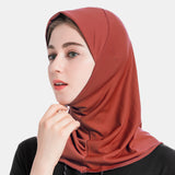 Hijab,Scarf,Women,Solid,Crystal