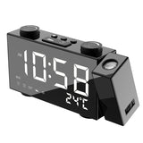 Projection,Clock,Creative,Alarm,Clock,Laser,Multifunction,Digital,Clock,Radio,Clock