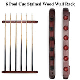 Clips,Wooden,Mounted,Snooker,Billiard,Mahogany,Decorations