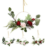 Inches,Artificial,Flowers,Wreaths,Perfect,Artificial,Garland,Wedding,Supplies,Party,Decor