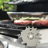 Portable,Stainless,Steel,Grill,Scraper,Eagle,Cleaning,Blade,Grill,Scraper,Letters,Accessories