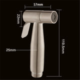 Protable,Stainless,Steel,Toilet,Faucet,Bidet,Sprayer