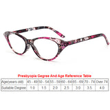 Women,Flower,Frame,Reading,Glasses,Pressure,Reduce,Presbyopic,Glasses