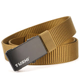 TUSHI,120cm,Tactical,Military,Security,Elastic,Waist,Automatic,Buckle,Casual,Nylon,Waistband