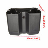 Plastic,Double,Pistol,Magazine,Pouch,Cartridge,Holder