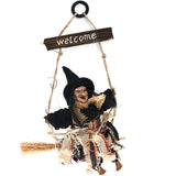 Halloween,Witch,Hanging,Welcome,Pendent,Party,Decorations,Popular,Fabric,Witch,Swing