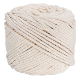 4mmx100m,Natural,Beige,Cotton,Twisted,Craft,Macrame,Woven,String,Braided