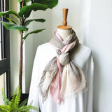 Women,Cotton,Gradient,Color,Natural,Casual,Protection,Literary,Style,Scarf