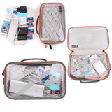 Portable,Transparent,Electronics,Accessories,Organizer,Cosmetic