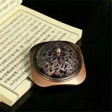 Incense,Holder,Dragon,Carved,Burner,Antique,Copper,Aromatherpy,Furnace,Plate,Holder