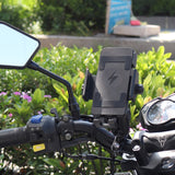 BIKIGHT,Motorcycle,Phone,Holder,Wireless,Charging,Mobile,Phone,Bracket,Bicycle,Handlebar,Phone,Holder