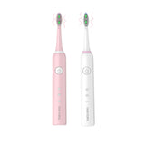 Loskii,Ultrasonic,Vibration,Electric,Toothbrush,Rechargeable,Dental,Tooth,Cleaner