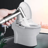 Stainless,Steel,Handheld,Douche,Bidet,Spray,Shower,Toilet,Adapter