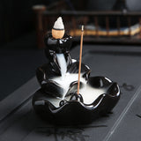 Incense,Burner,Smoke,Backflow,Ceramic,Glaze,Censer,Holder