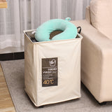 Single,Cloth,Wheels,Hamper,Oxford,Cloth,Storage,Aluminum,Frame,Storage,Baskets