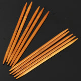 55pcs,Sizes,Carbonized,Bamboo,Double,Pointed,Knitting,Needles,Sweater,Scarf,Crochet