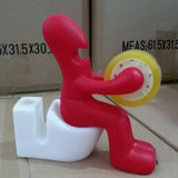 Multifunctional,Toilet,Shape,Dispenser,Office,Stationery,Magnetic,Storage,Holder