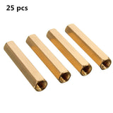 Female,Thread,Hexagon,Isolation,Column,Brass,Standoff,Spacer