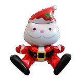 Halloween,Balloon,Party,Decoration,Globos,Santa,Christmas,Party,Decor,Christmas,Props