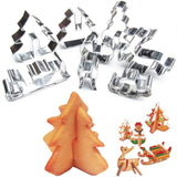 Honana,Christmas,Scenario,Cookie,Cutter,Stainless,Steel,Fondant,Baking