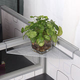 Storage,Shelf,Office,Corner,Triangle,Desktop,Organizer,Plant,Holder