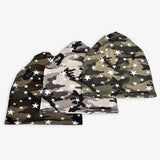 Women,Cotton,Camouflage,Beanie,Scarf,Outdoor,Earmuffs,Skullcap