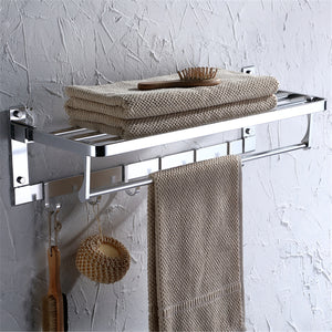 Alumimum,Towel,Mounted,Holder,Storage,Shelf