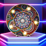 Diamond,Painting,Mandala,Embroidery,Special,Shaped,Drill,light