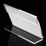 20Pcs,9cmx6cm,Acrylic,Display,Label,Price,Holder,Stands