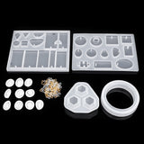 128pcs,Bracelet,Casting,Epoxy,Mould,Silicone,Jewelry,Agate,Making,Craft