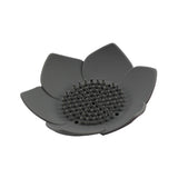 Silicone,Storage,Plate,Drain,Holder,Flower,Shape,Bathroom,Shower