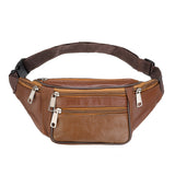 Outdoor,Leather,Waist,Zipper,Chest,Sports,Handbag,Shoulder