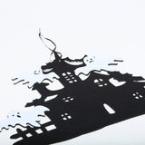 Loskii,JM01487,Halloween,Hanging,Decoration,Practical,Party,Nonwoven,Fabric,Holiday,Supplies,Castle,Decorations