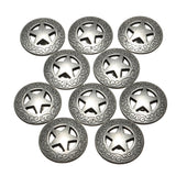 10pcs,Conchos,Leather,Craft,Texas,Saddle,Western,Rodeo,Leather,Leathercraft,Accessories