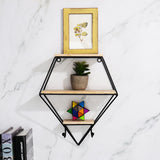 Metal,Shelf,Mounted,Storage,Hanging,basket,Shelf,Bedroom,Decoration