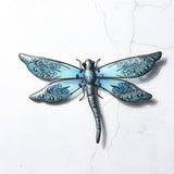 Metal,Dragonfly,Artwork,Garden,Decoration,Miniaturas,Animal,Outdoor