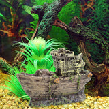 Aquarium,Ornament,Wreck,Sailing,Destroyer,Decorations