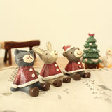 Lovely,Christmas,Wedding,Santa,Animals,Decoration,Resin,Decor,Furnishings