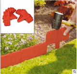 10Pcs,Stone,Effect,Plastic,Fence,Edging,Cobbled,Garden,Plastic,Edging,Plant,Border,Decorations